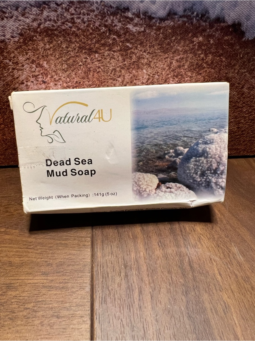 Dead Sea Mud Soap - White Packaging